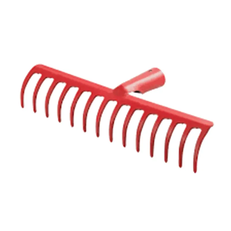 Garden Rake Red (14 Teeth) - HygieneForAll