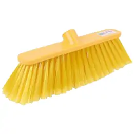 Yellow colour carpet broom
