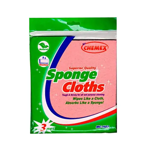 Pack of sponge cloth