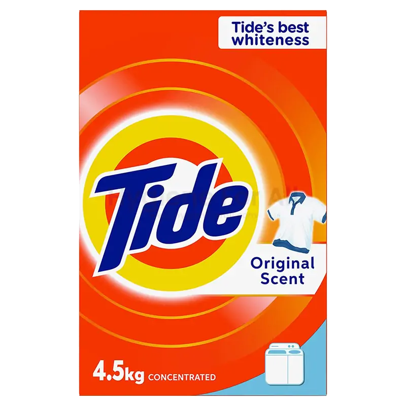 Tide Laundry Powder Detergent - 4.5 kg - HygieneForAll