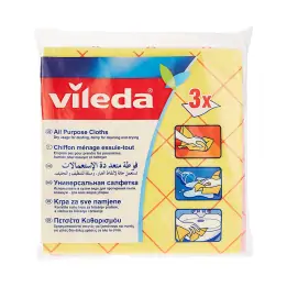 Buy Vileda Easy Clean Floor Cloth, Microfiber, Absorbent, Durable, Stick to  Floor Wiper, Hygienically Fresh For Longer, 1 Pc Online