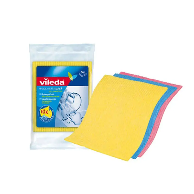 Buy Vileda Sponge Cloth 5 Pieces Online - Shop Cleaning & Household on  Carrefour Lebanon