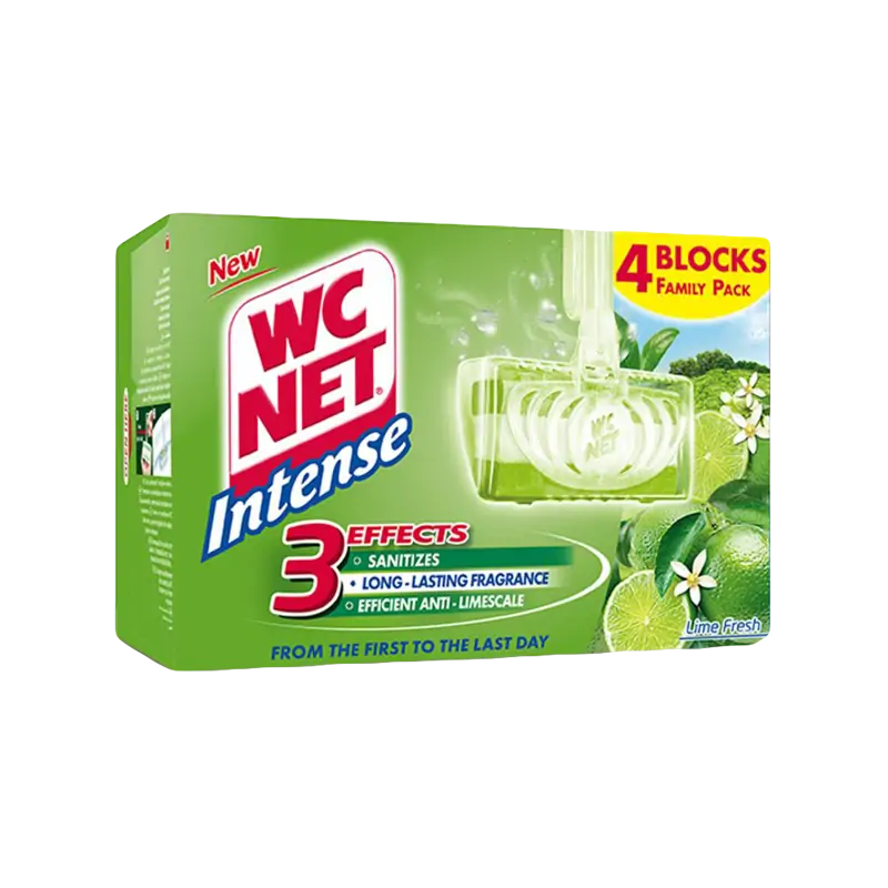Wc Net Lime Fresh Rim Blocks Toilet Cleaner 4 X 34 G Hygieneforall