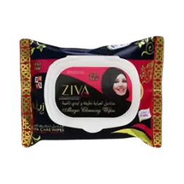 Pack of ziva abaya cleaning wipes