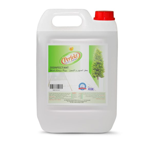 PERFEKT DISINFECTANT CITRUS PINE 4LTR x 4pcs