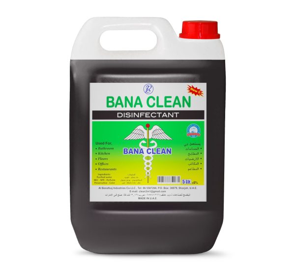 BANACLEAN DISINFECTANT 5LTR x 4pcs