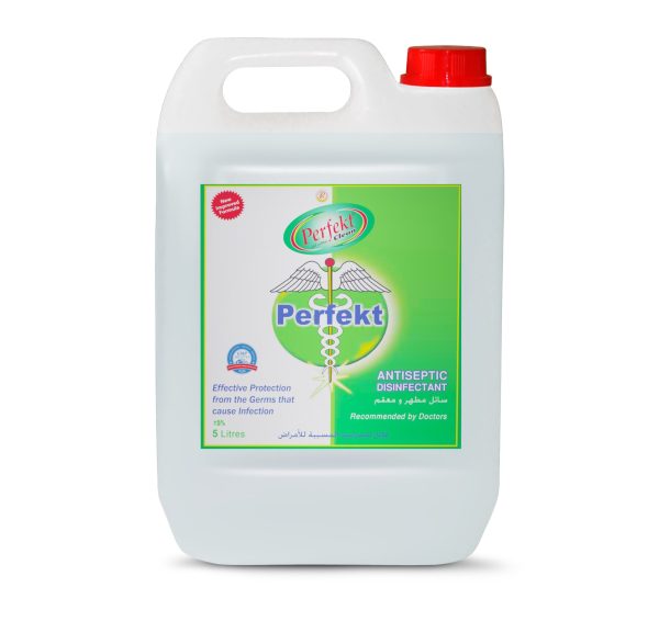 Antiseptic Disinfectant perfekt 5LTR x 4pcs