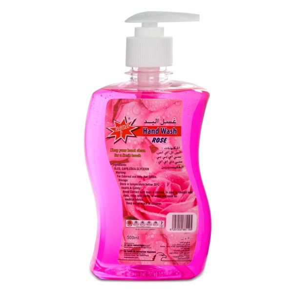 aqua hand wash rose