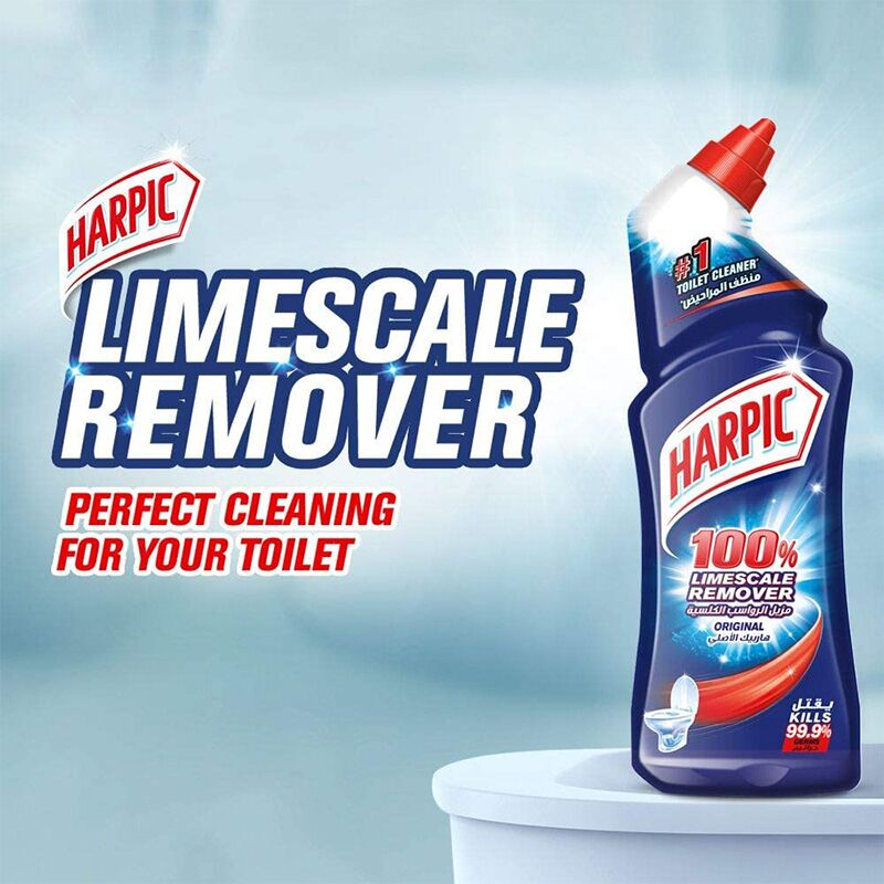 Harpic Toilet Cleaner Liquid, Original - 1 Litre (Pack of 3