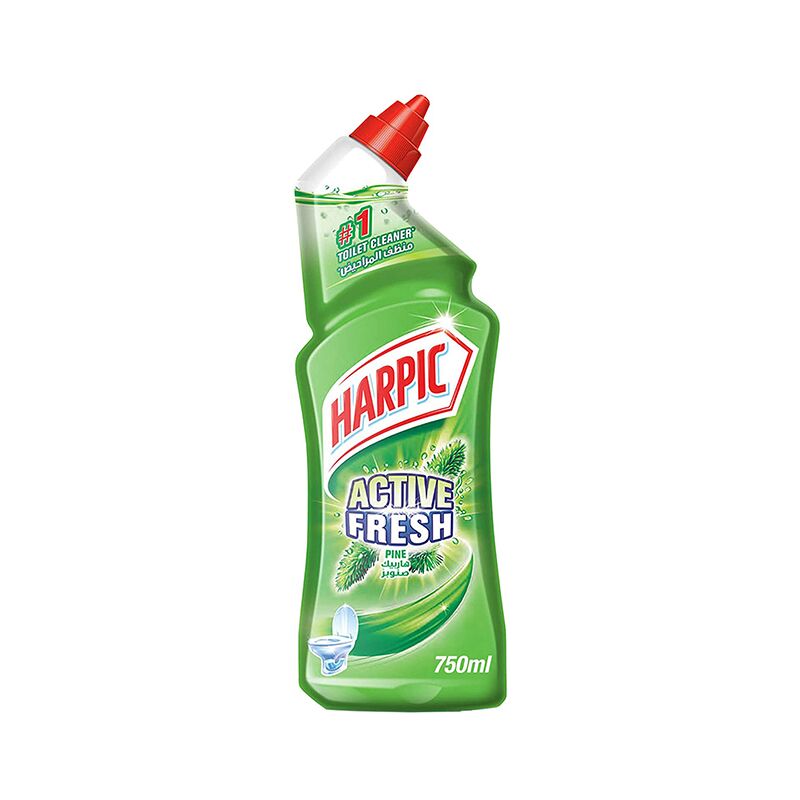 Harpic Toilet Cleaner Liquid Active Fresh Pine 750ML 12pcs/Carton