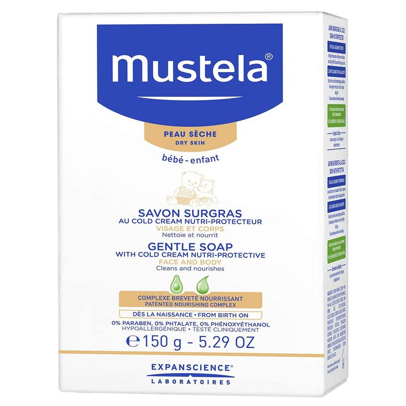 Mustela Soap And Cold Cream G White HygieneForAll