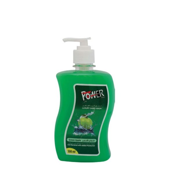 Power Luxury Hand Wash Green Apple 24pcs x 500ml