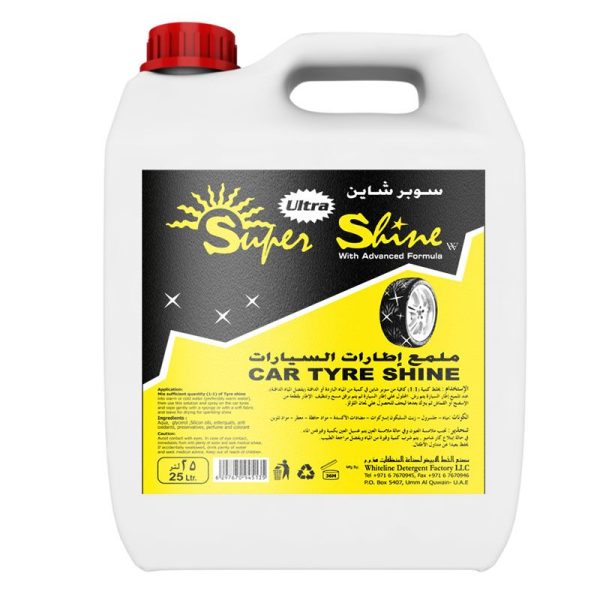 Ultra Super Shine Car Tyre Shine 4pcs x 5L