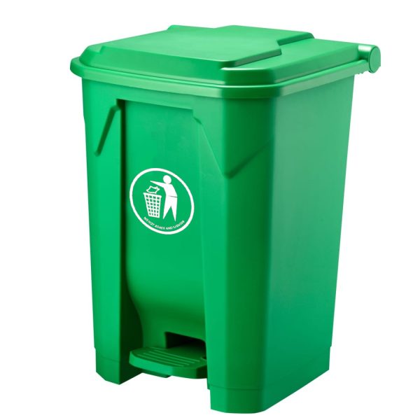 Hi-Care Garbage Bin 50ltr with Pedal