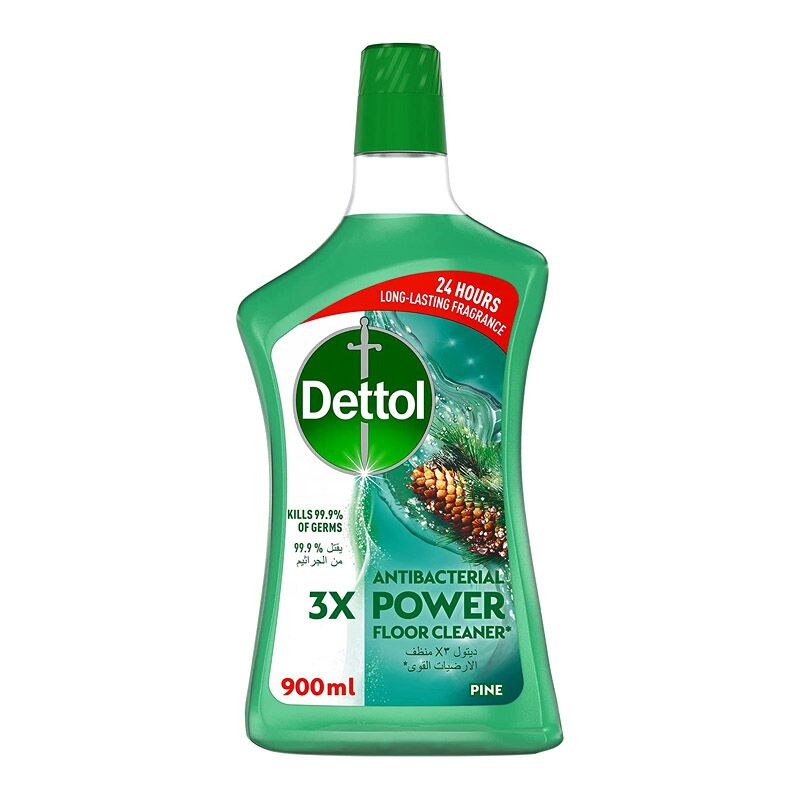 Dettol Pine Antibacterial Power Floor Cleaner 900ml HygieneForAll