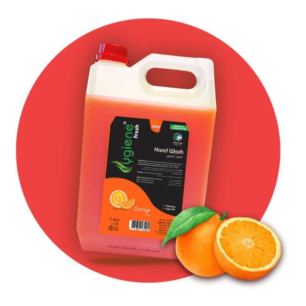 Hygiene Fresh Handwash Orange 5ltr x 4 pcs