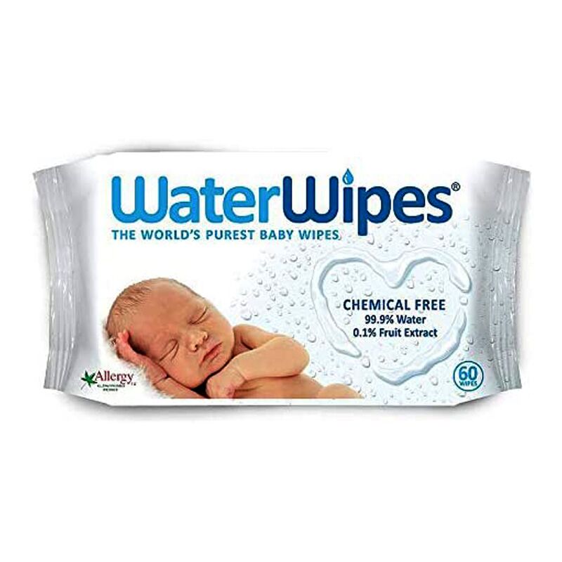 WaterWipes Baby Wipes - 1 Pack of 60 Wet Wipes