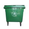 Hygiene Links Garbage Bin 1100ltr with Wheel (Green)