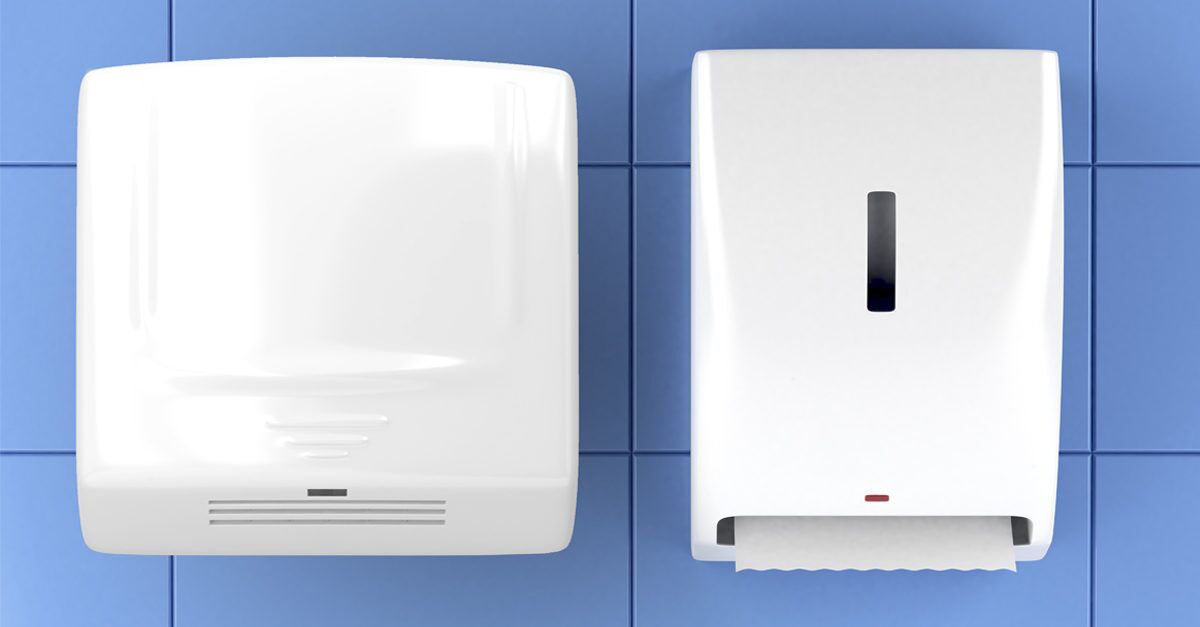 Commercial Paper Towel Dispenser vs Hand Dryers