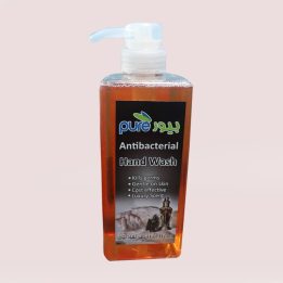 plastic bottle with antibacterial hand wash