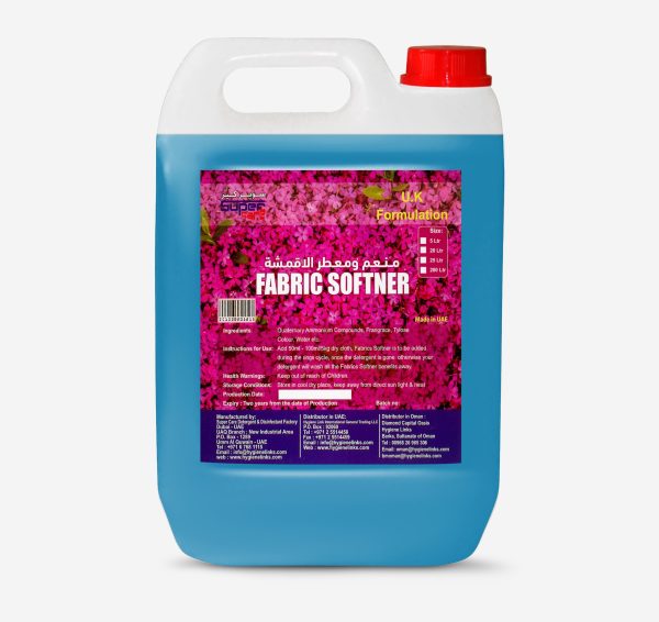 Fabric Sofner Blue Super Care Blue 5 Ltr Can