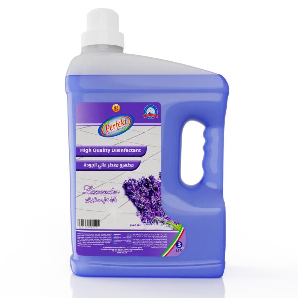 PERFEKT CLEAN DISINFECTANT LAVENDER 3LTR x 4 pcs